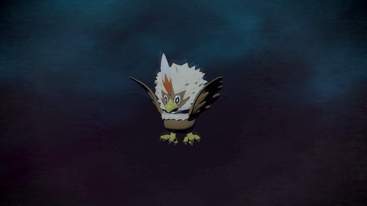 Evolved Shiny Rufflet Into Hisuian Braviary Pokémon Amino