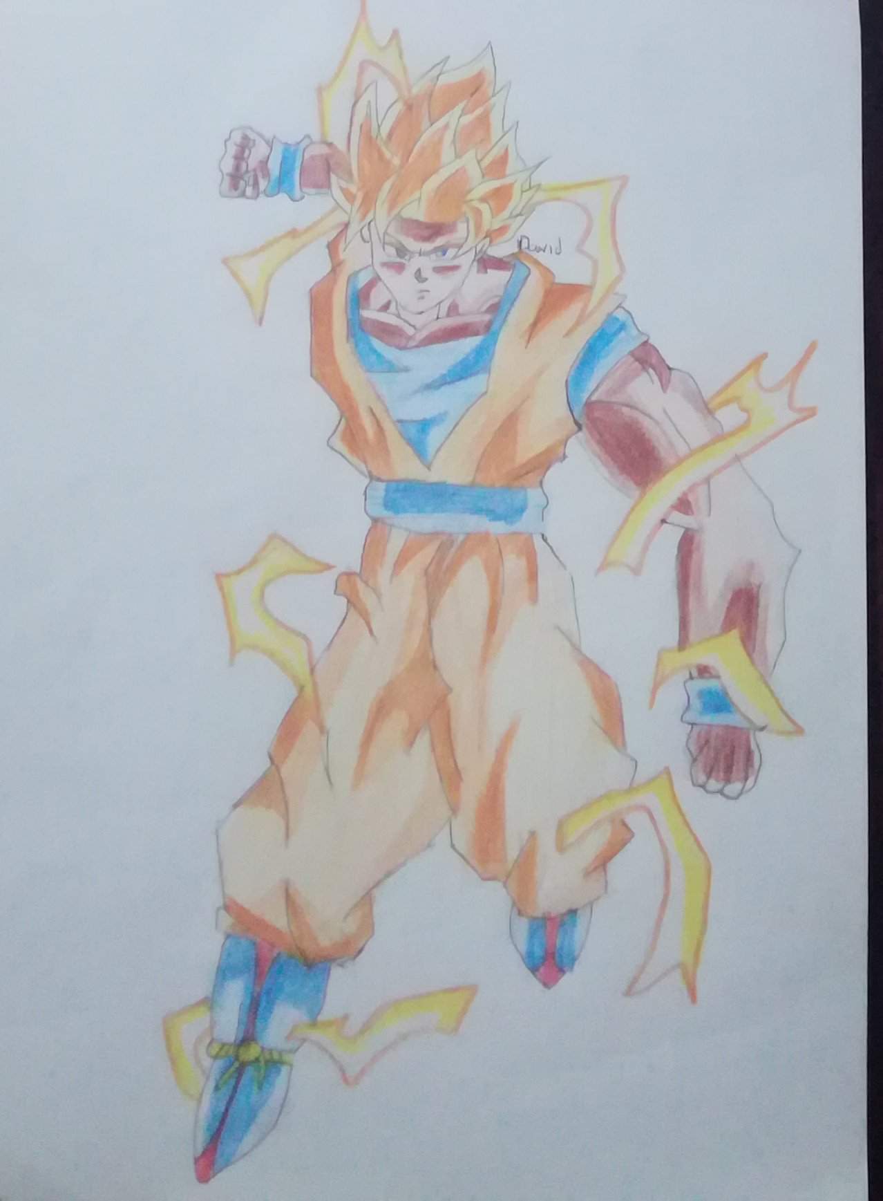 Goku Ssj 2 Dibujos De Dragon Ball Amino