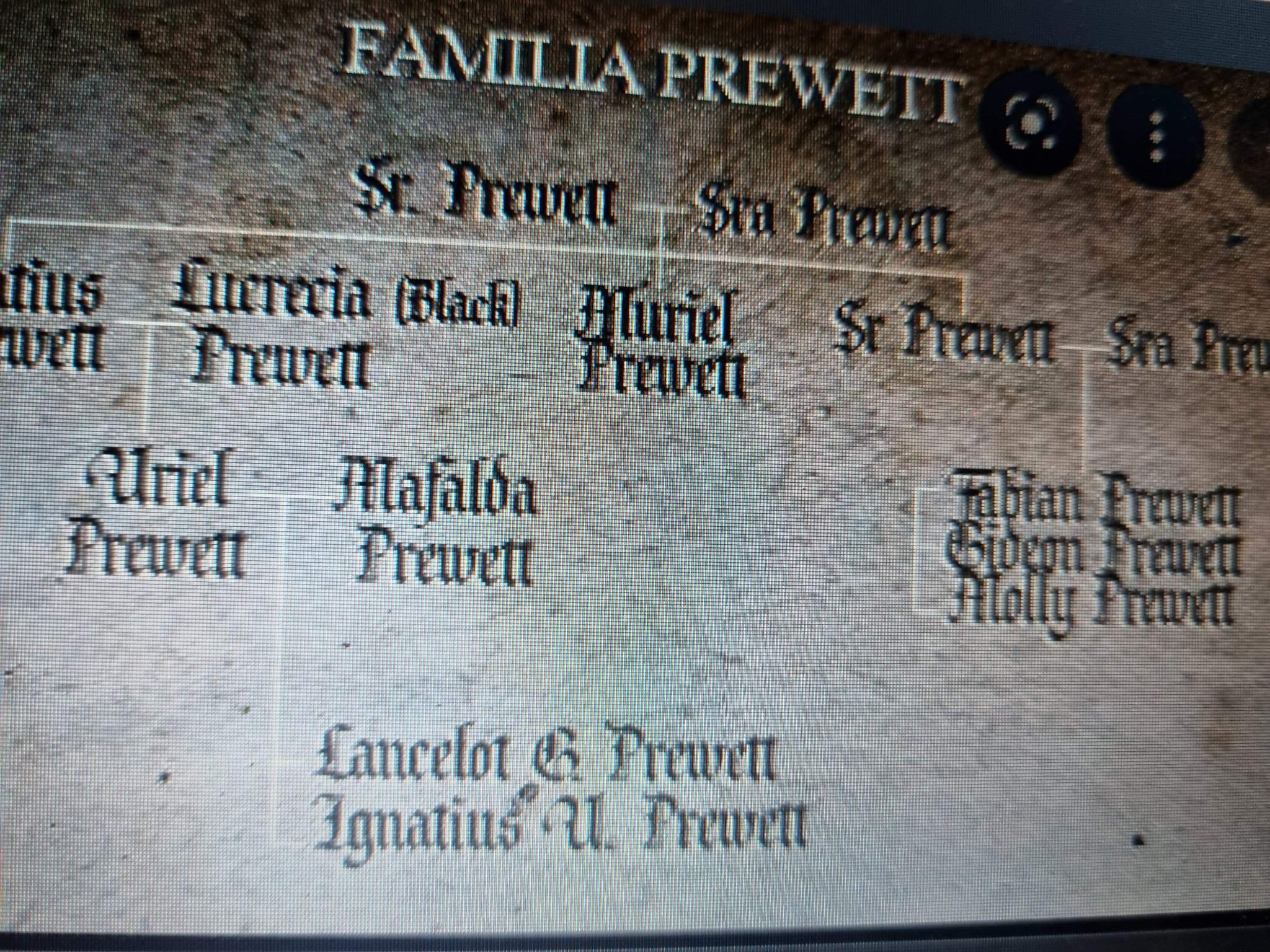 FAMILIA PREWETT | Wiki | ⚡♥️Harry Potter Roleplay♥️⚡ Amino