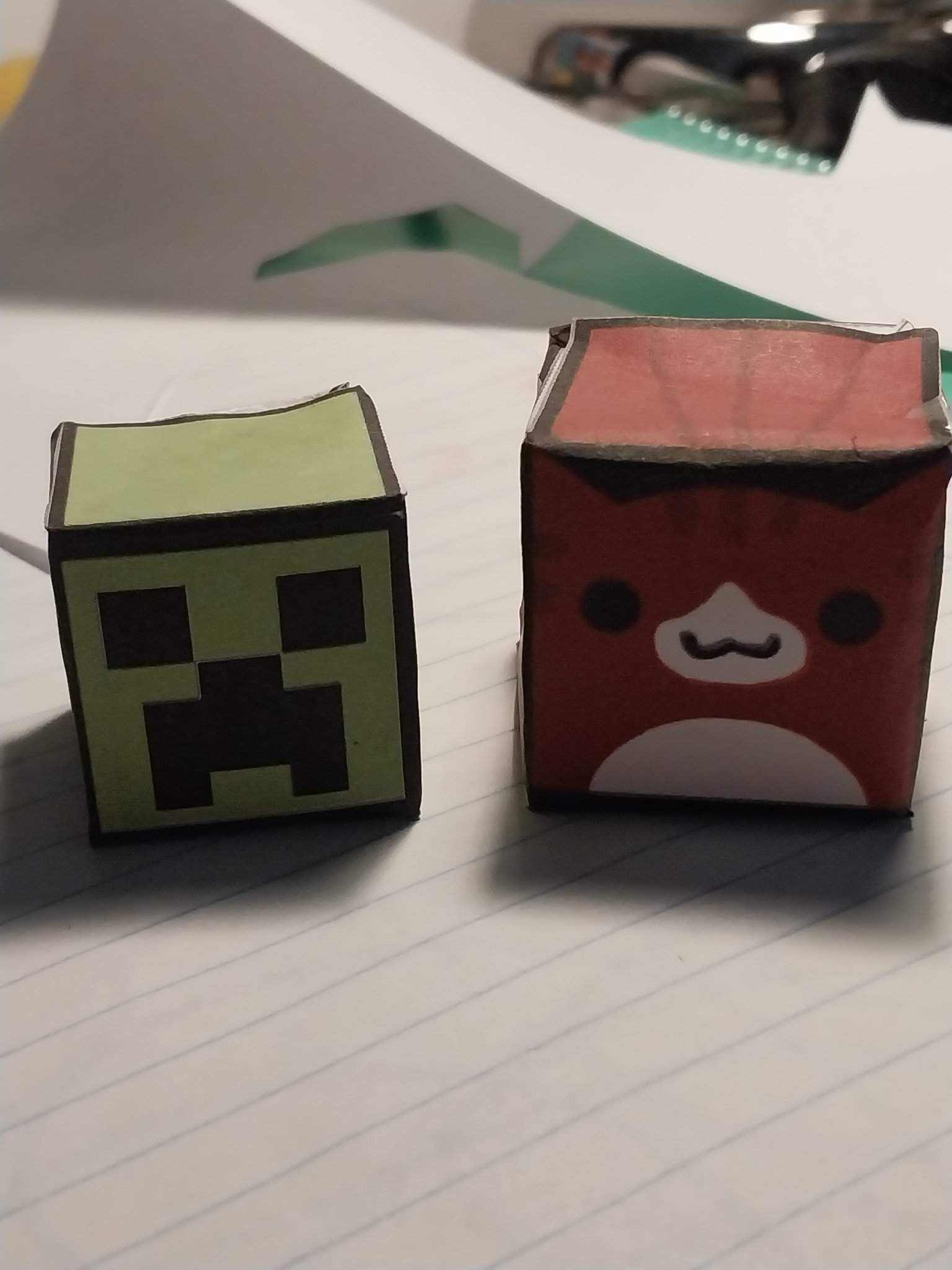 made-more-geometry-dash-cubes-from-papercraft-geometry-dash-amino