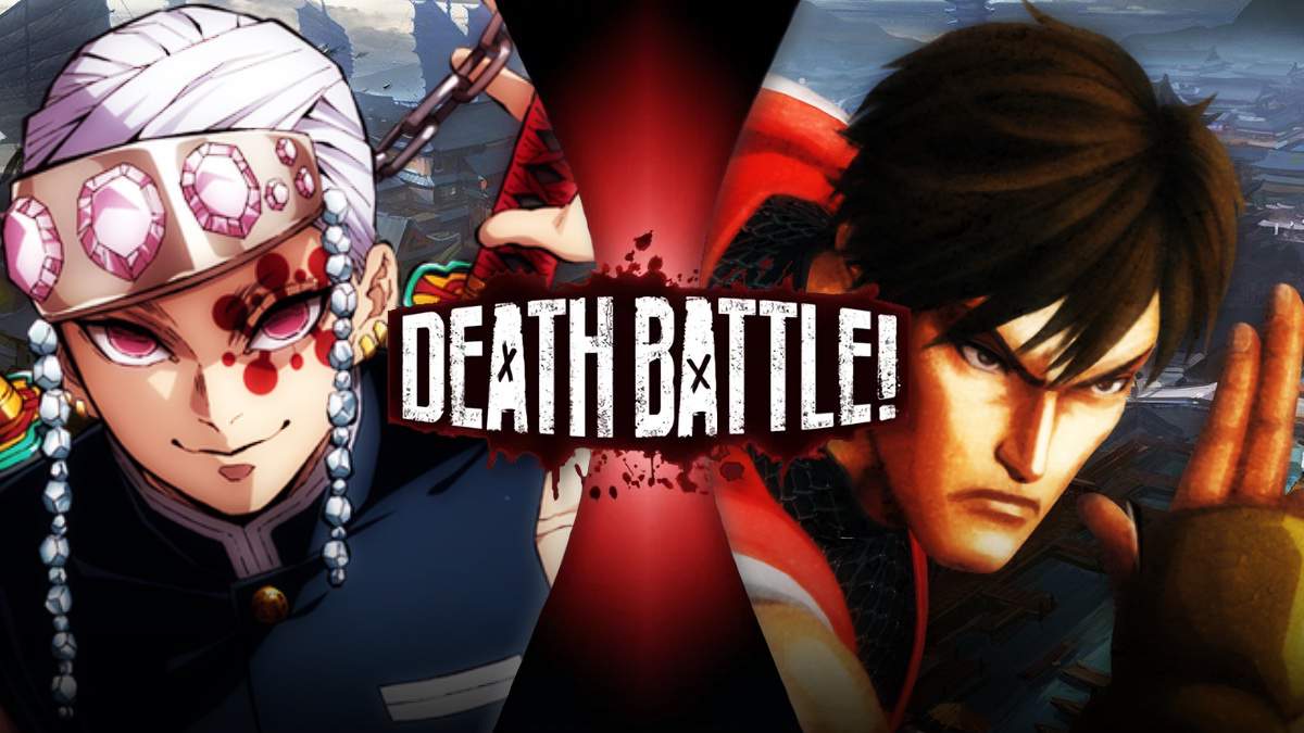 Tengen Uzui Vs Guy (Demon Slayer Vs Street Fighter) Battle Arena Amino Amin...