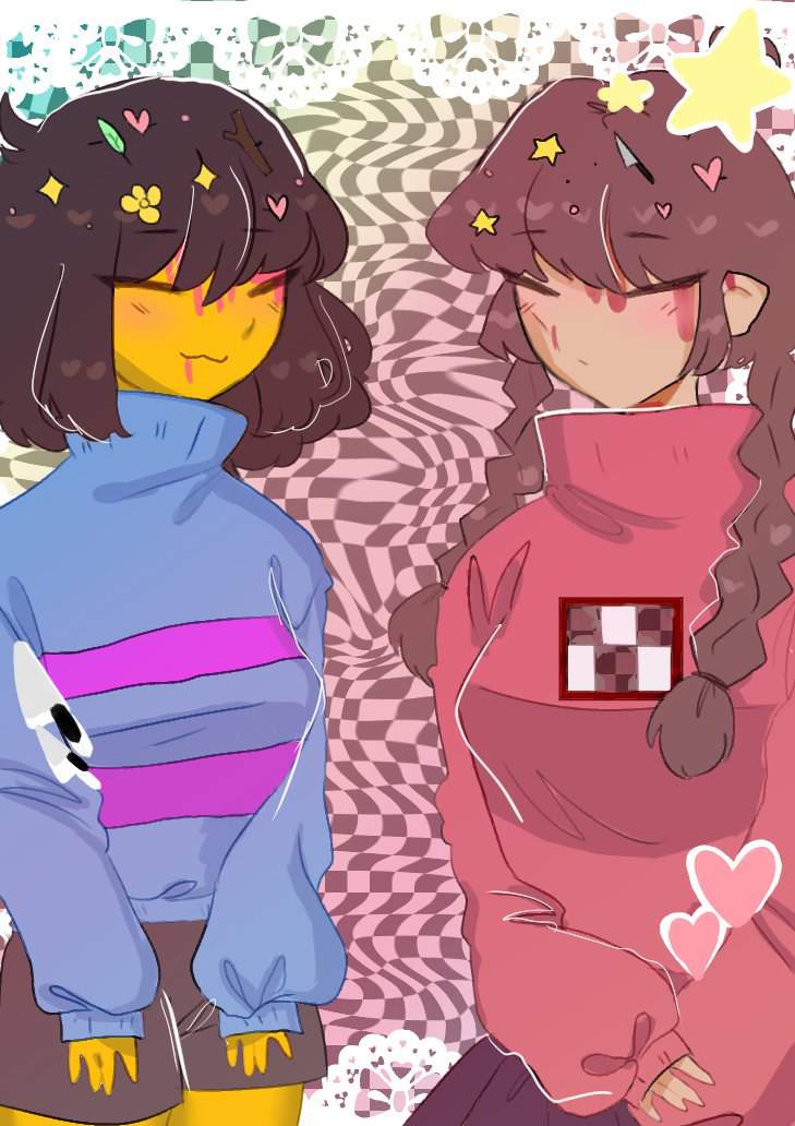 Frisk & Madotsuki .⁰+ | Undertale AUs Amino