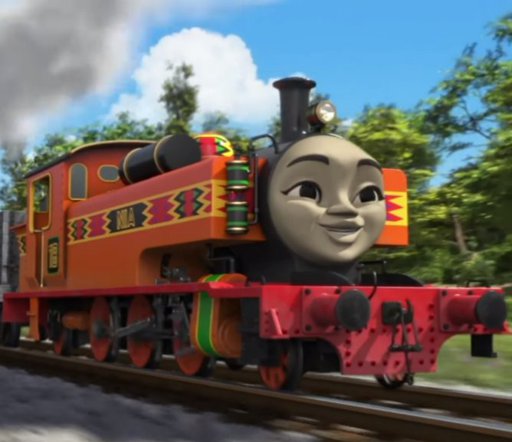 Nia The Orange Kenyan Tank Engine Wiki Disney Pixar Wonderland