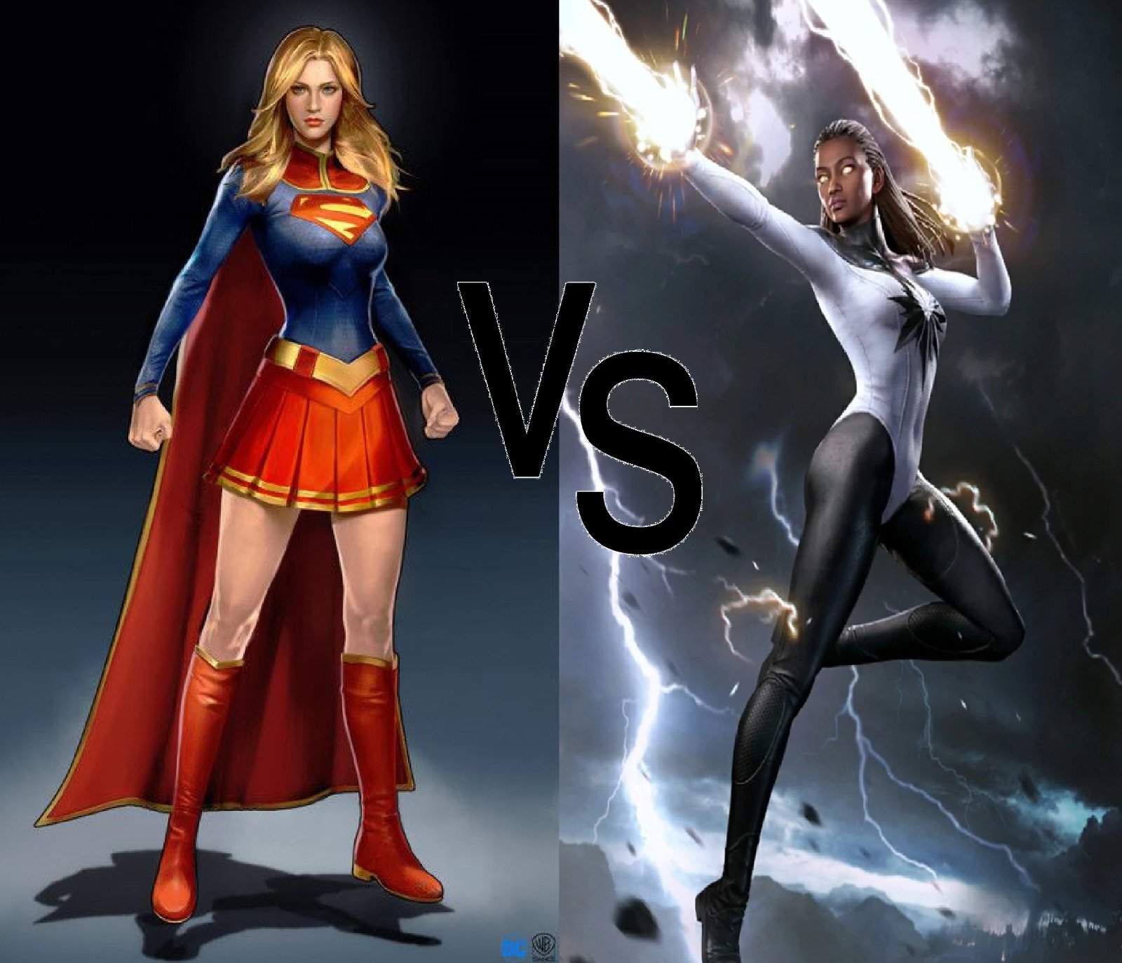 Battleworld Fight 803 Supergirl Vs Spectrum Monica Rambeau