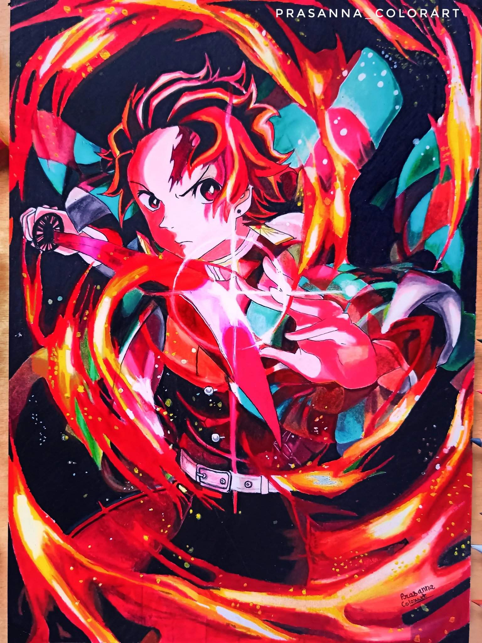 Tanjiro Kamado Hinokami Kagura Demon Slayer Demon Slayer Amino