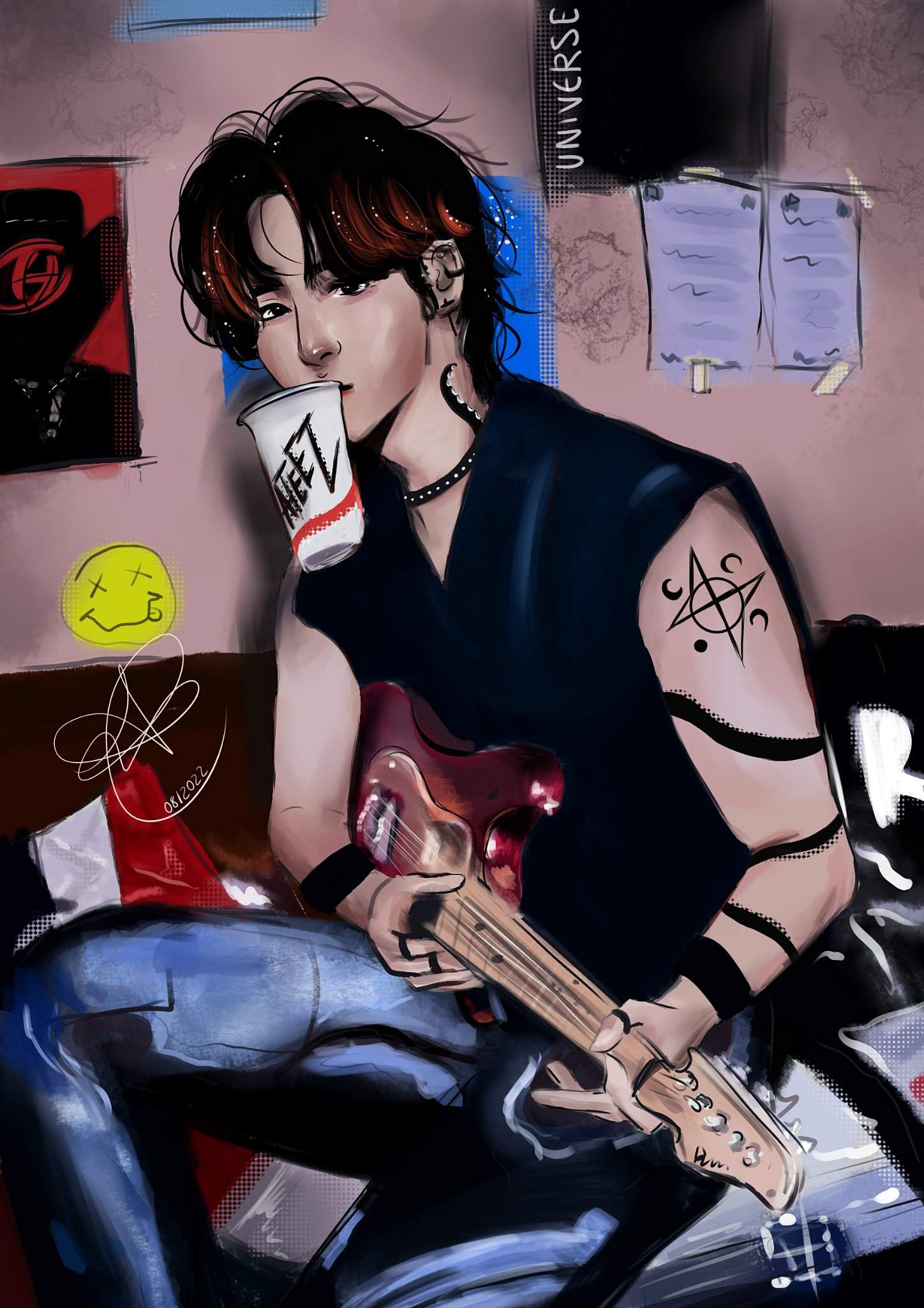 Fanart Yunho 🎸 