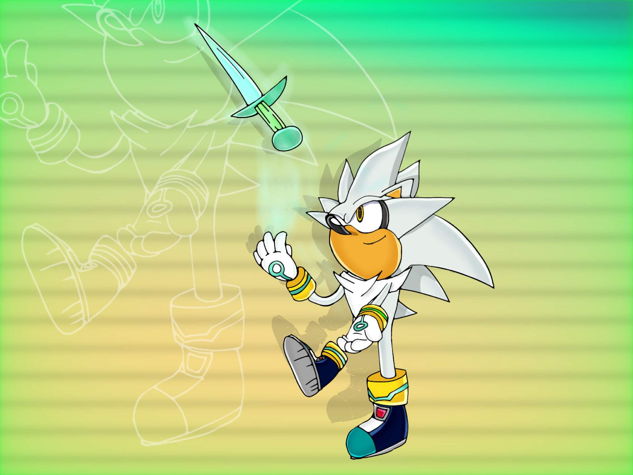 Silver The Hedgehog Fan Art Sonic The Hedgehog Amino