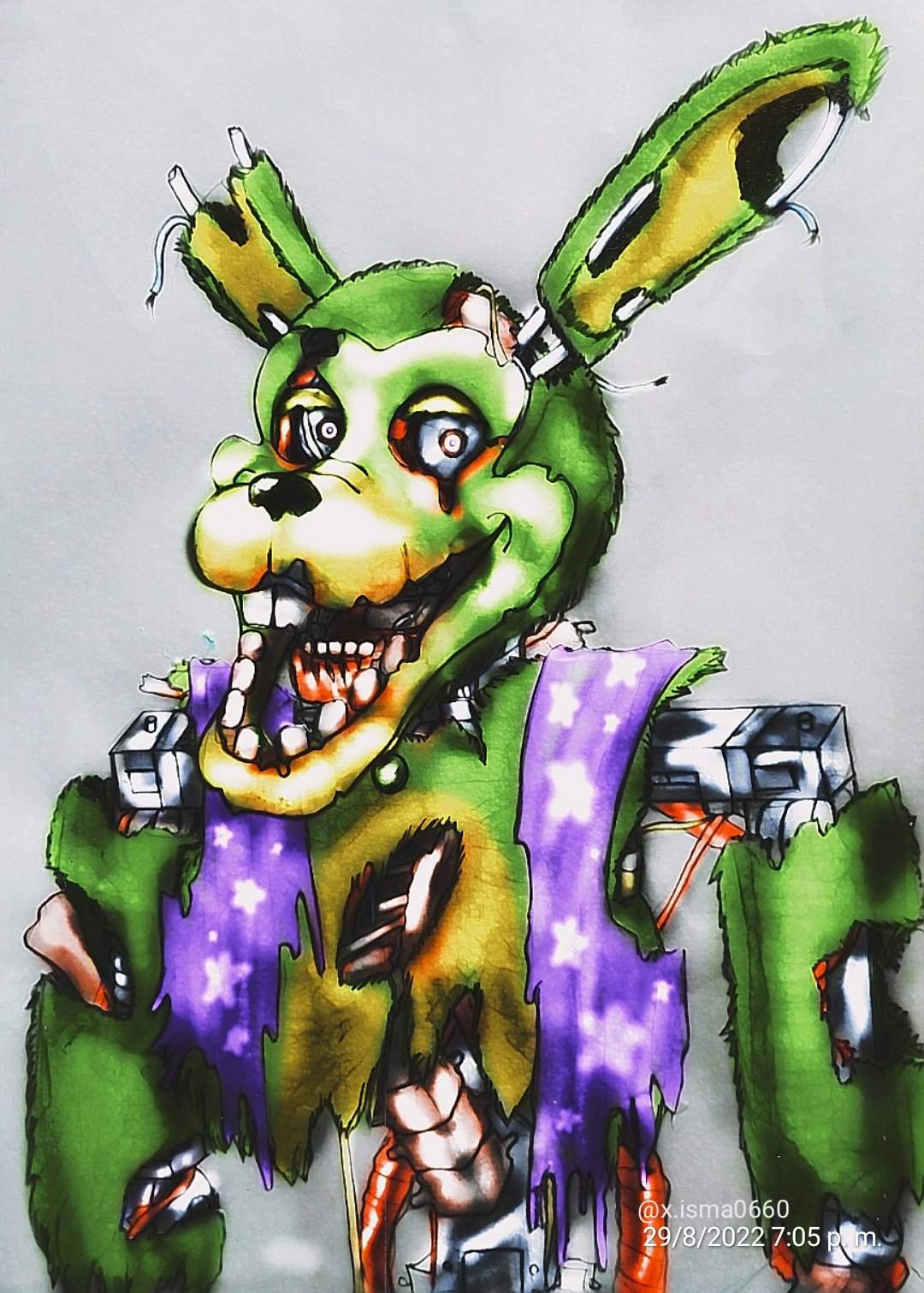 Dibujo De Scraptrap Versi N Realista Fnaf Amino Espa Ol Amino