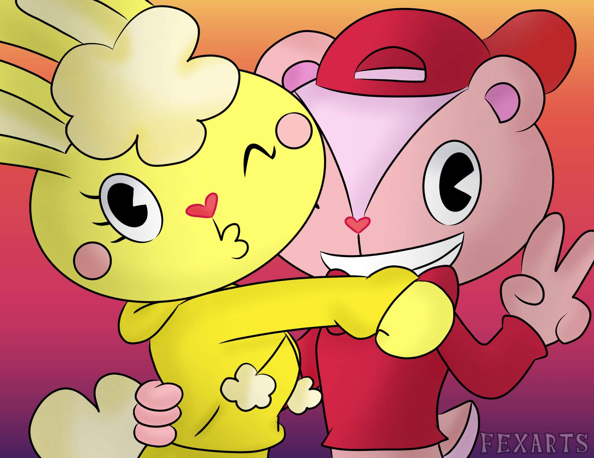 ♂️ Htf Gender Bender Ships 37♀️ •happytreefriends Español• Amino 