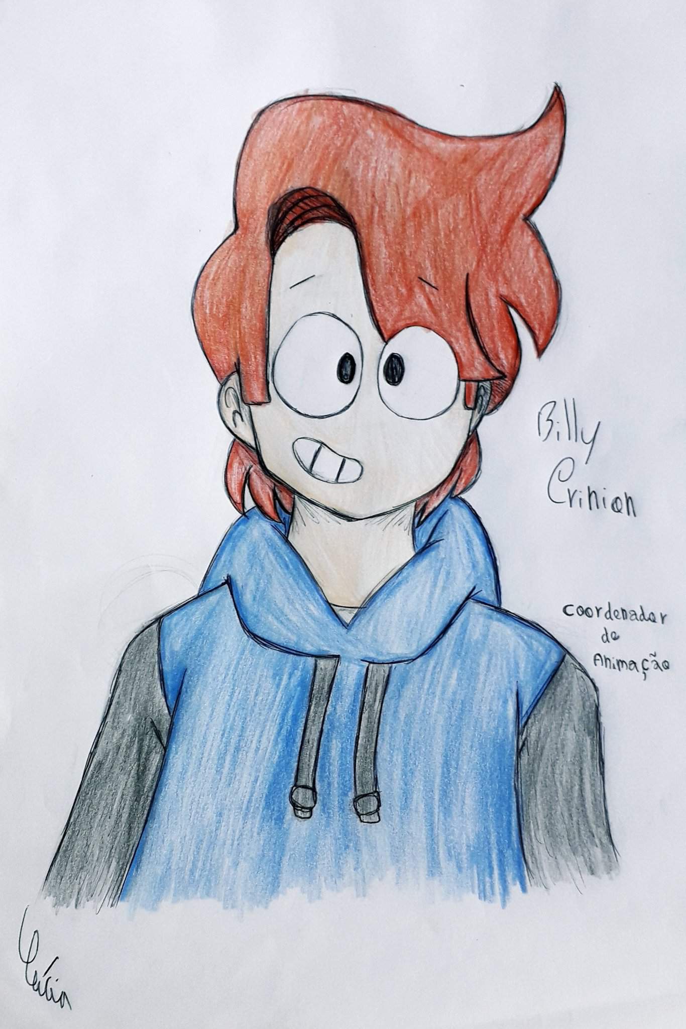 Billy Crinion Drawing Eddsworld Ptbr™ Amino