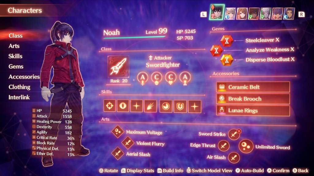 My Ultimate Xenoblade 3 Party Builds Xenoblade Amino