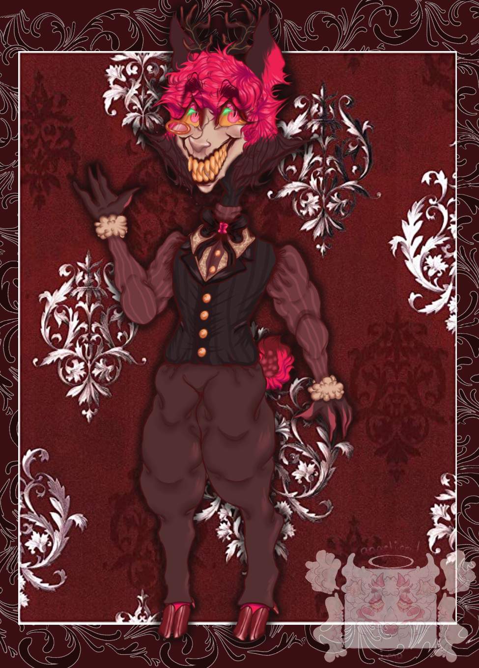 Alastor In My Red Dead Outfit Hazbin Hotel Official Amino