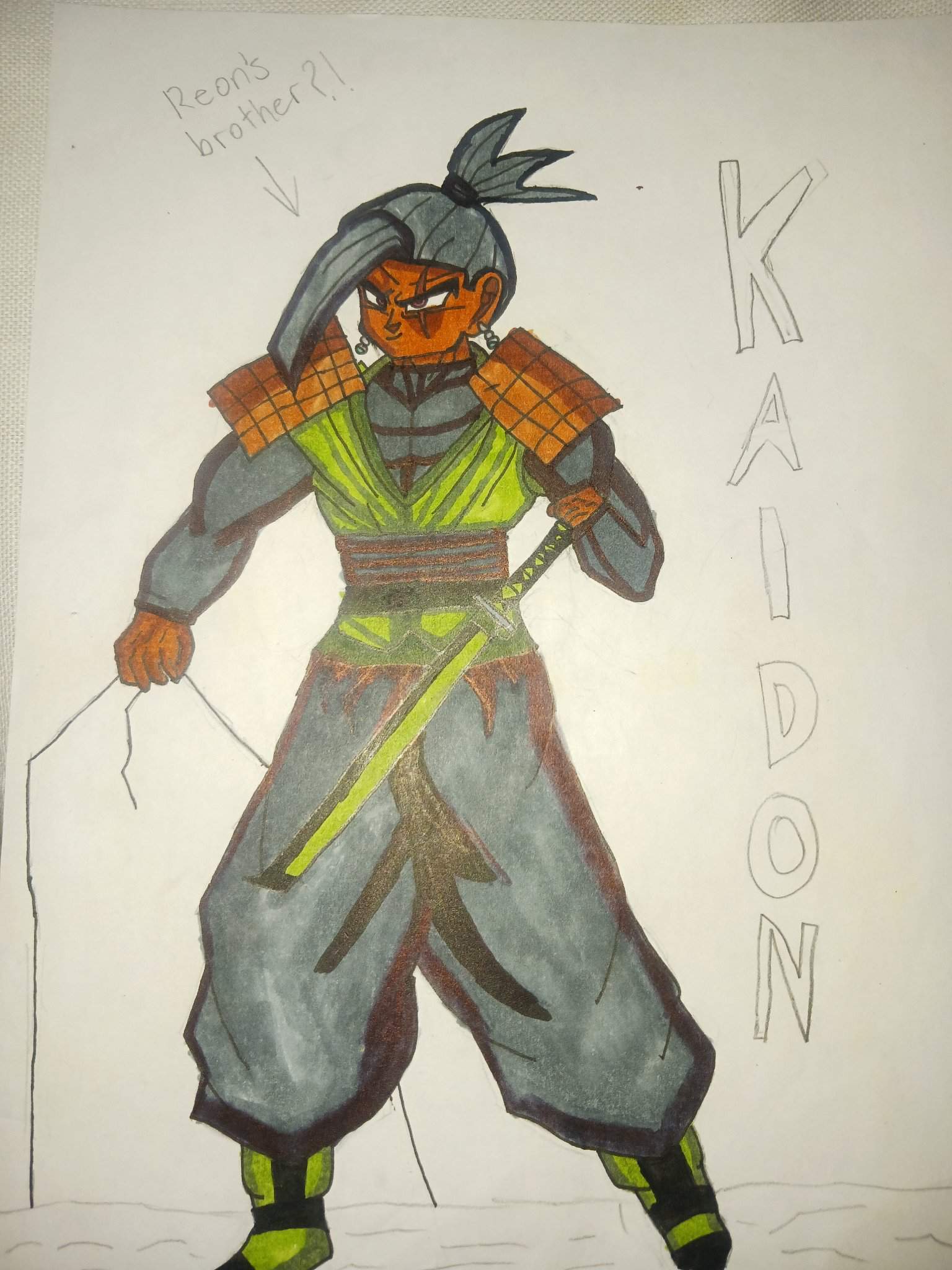 Introducing New Character Reon S Older Brother Kaidon DragonBallZ