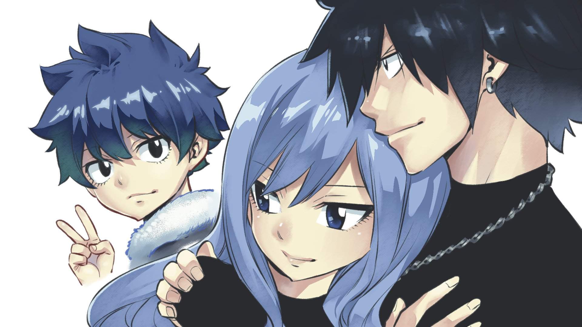 Gruvia Day Art By Hiro Mashima Ft Greige | Fairy Tail Amino