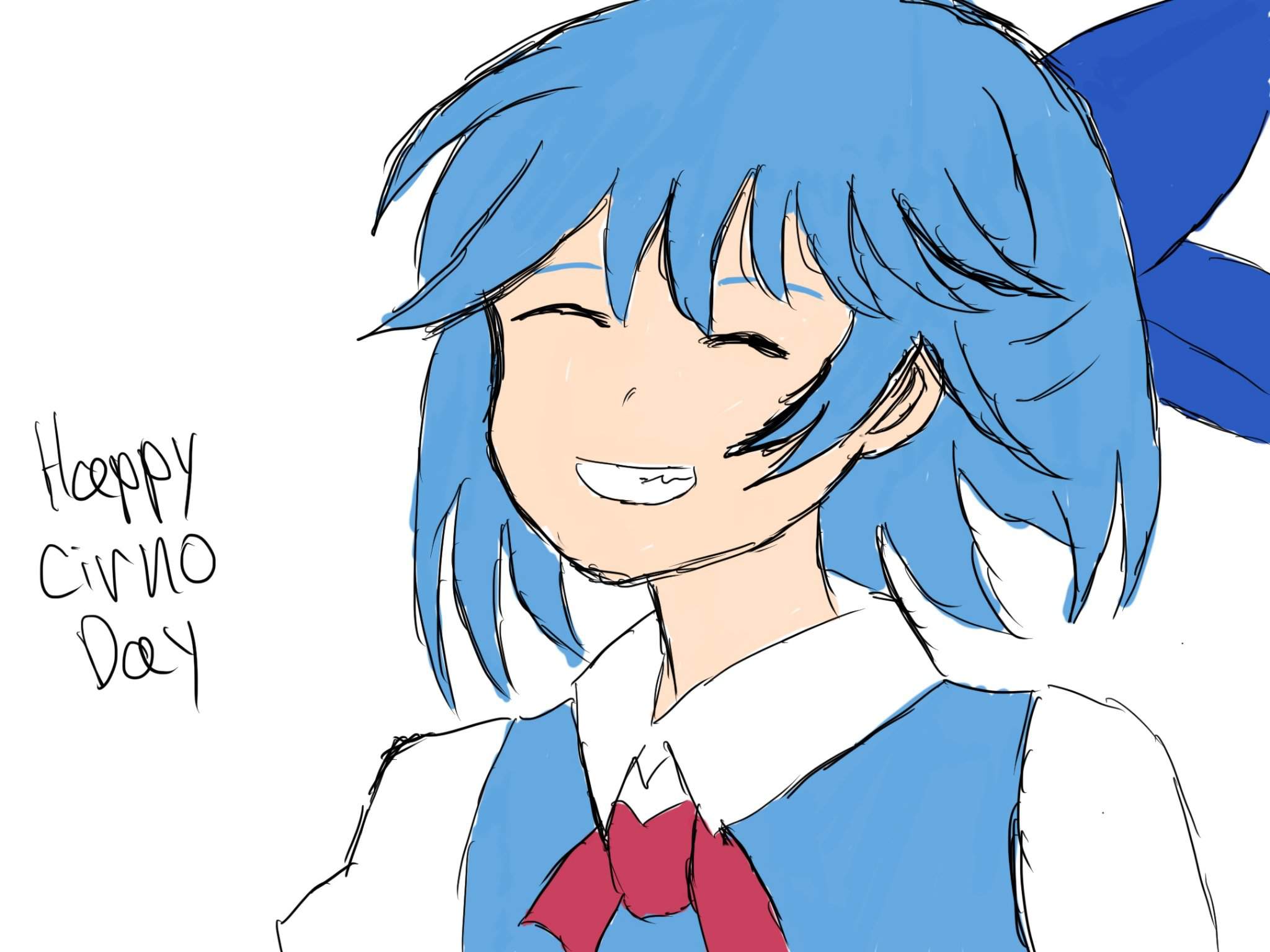 Happy Cirno Day Touhou Project Amino