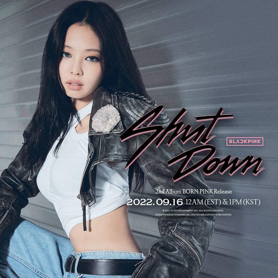 Poster SHUT DOWN Jennie «« | •BLACKPINK• Amino