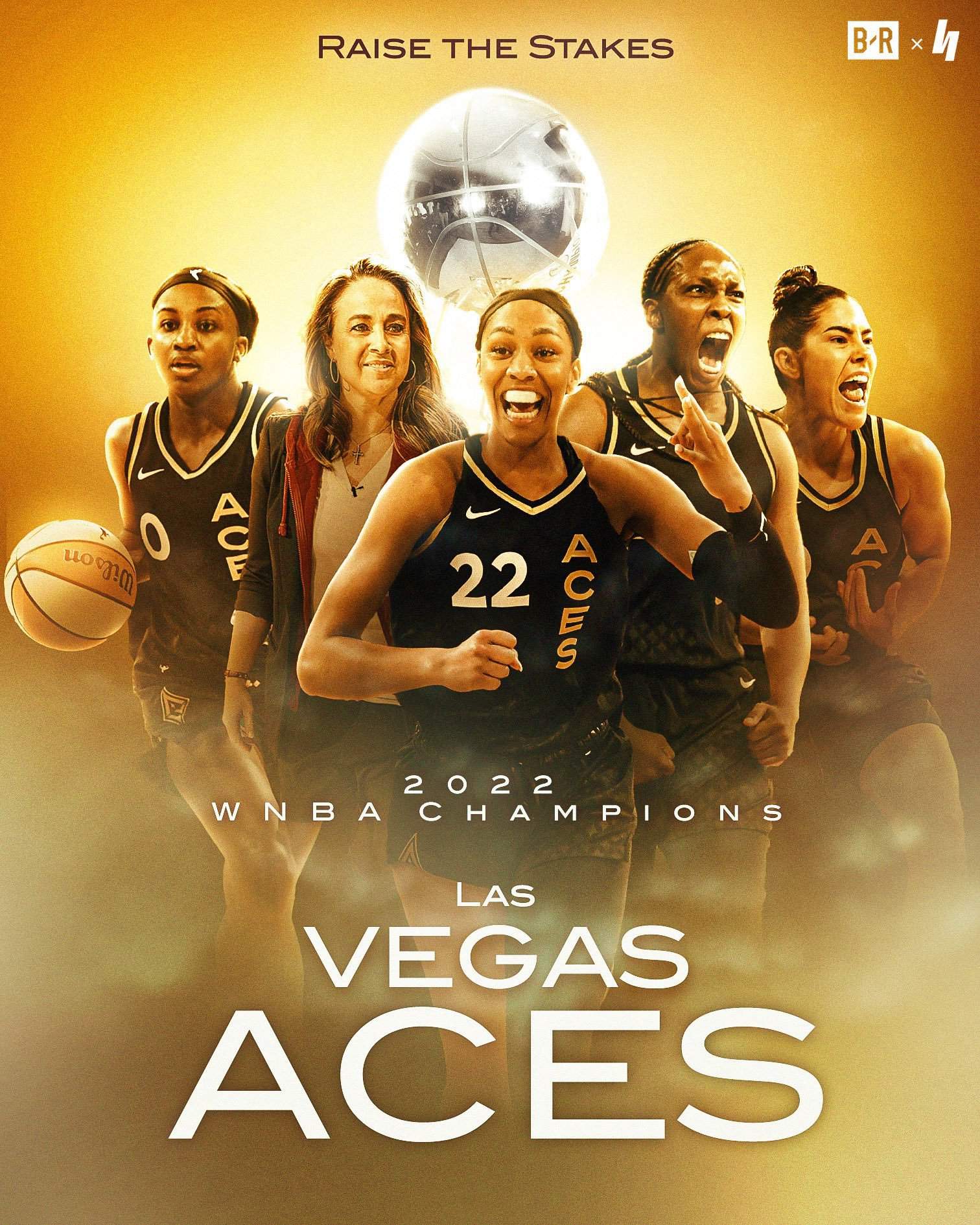 Las Vegas Aces Win The 2022 WNBA Finals Hardwood Amino