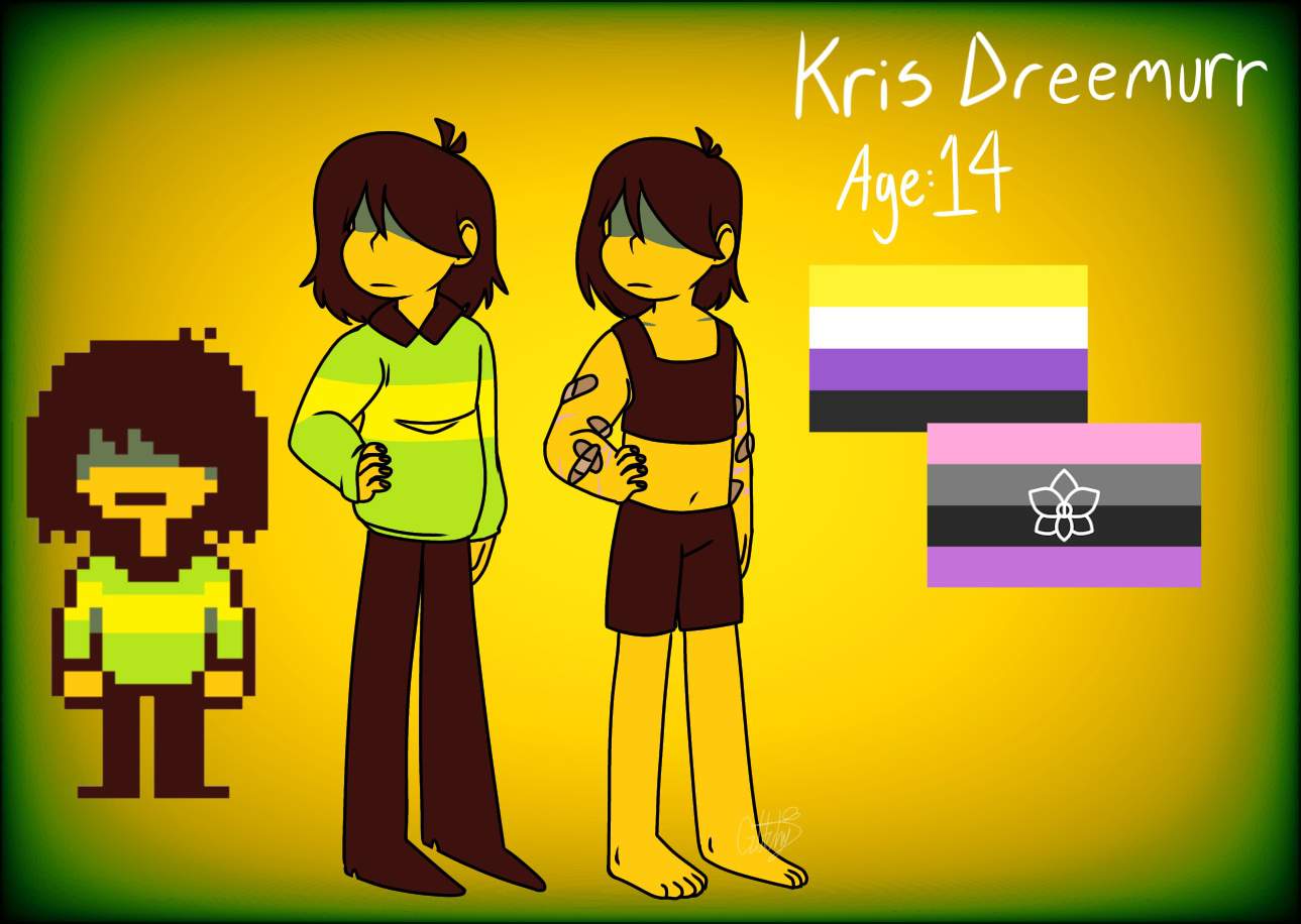 Kris Reference Sheet Deltarune Amino 9576