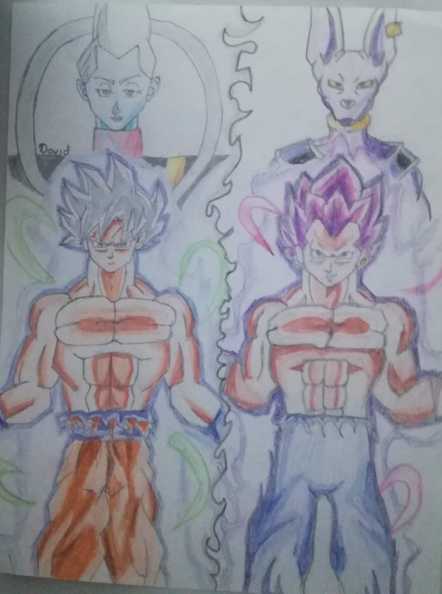 Goku Ultra Instinto Y Vegeta Mega Instinto Dibujos De Dragon Ball Amino 9437