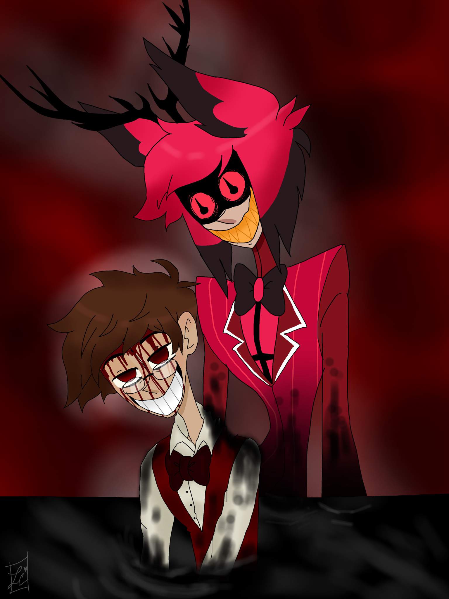 Alastor And Human Alastor Hazbin Hotel Official Amino