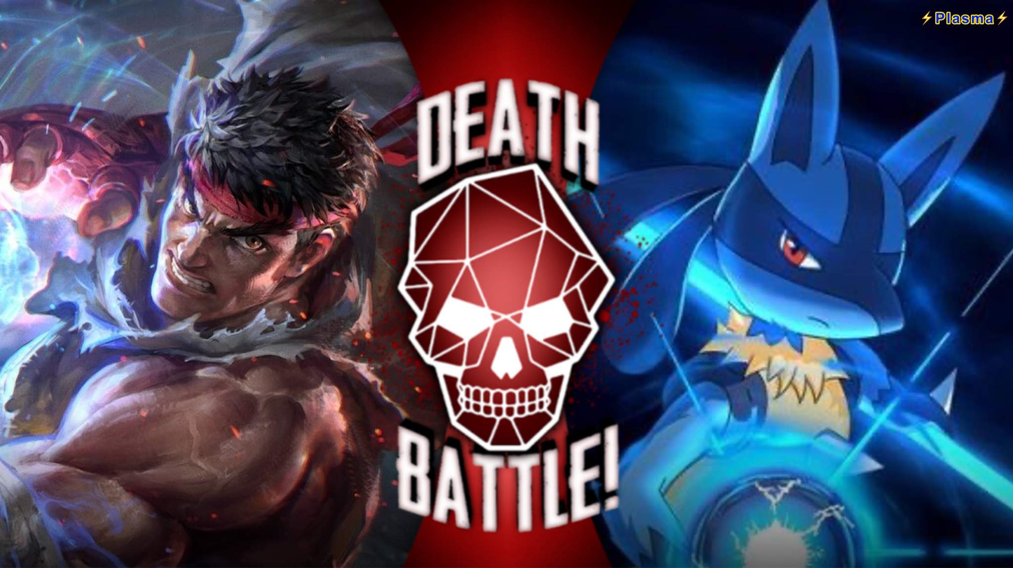 ryu-vs-lucario-death-battle-street-fighter-vs-pok-mon-battle-arena