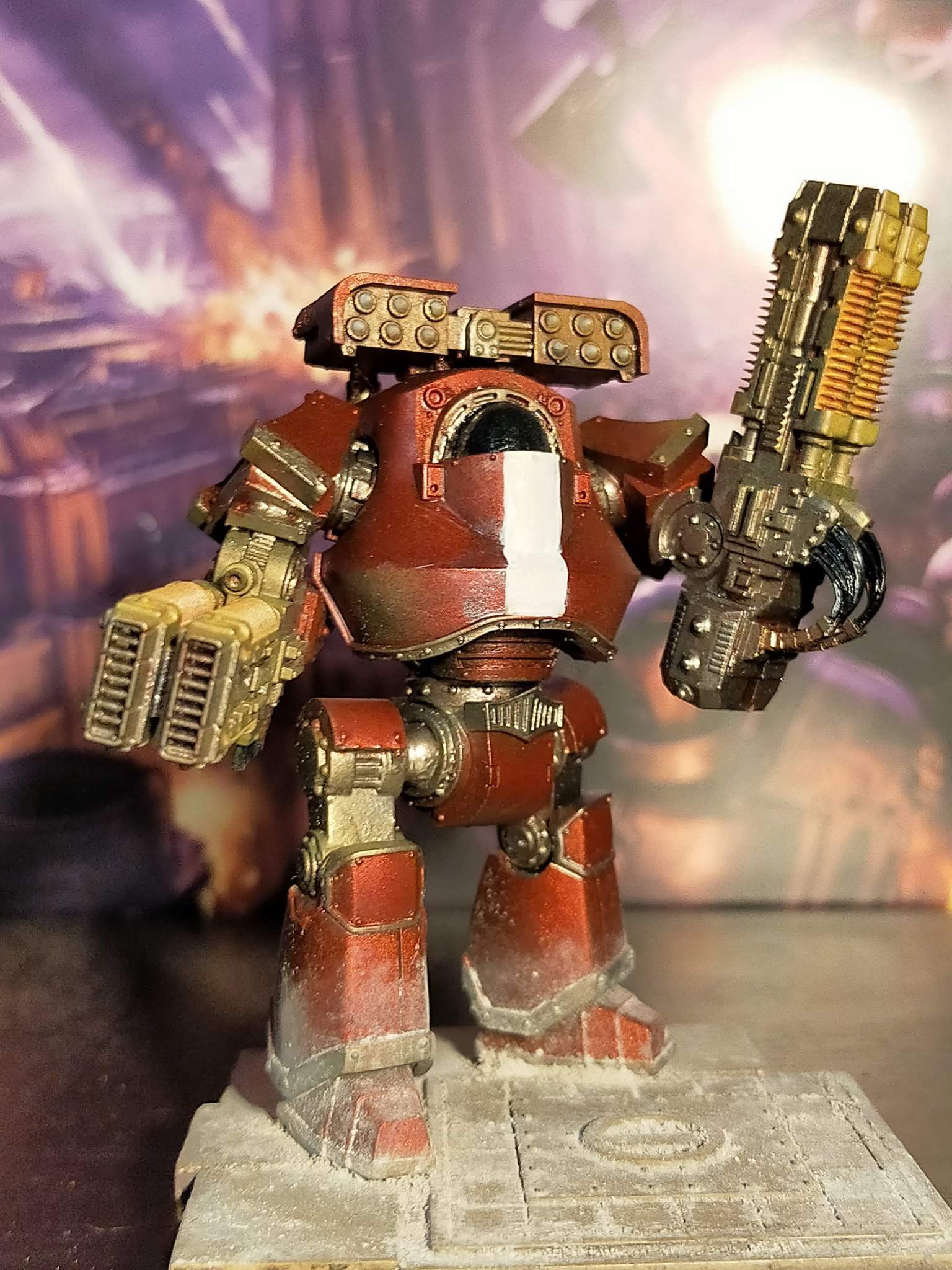 Dual Volkite Contemptor | Warhammer 40K Amino