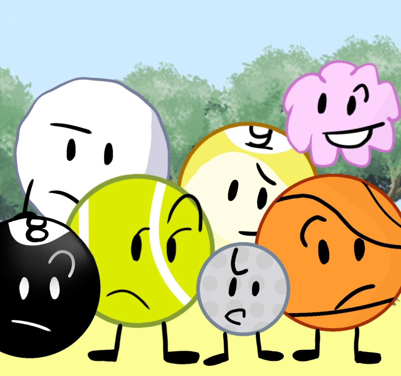 I Drawed The Bfdi Balls | BFDI Amino