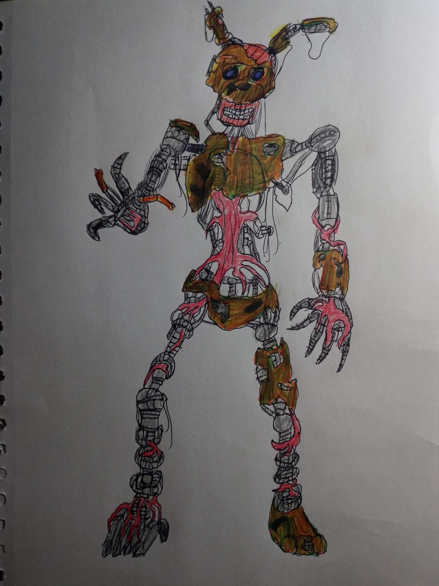 FNAF Burntrap Drawing Five Nights At Freddy S Amino