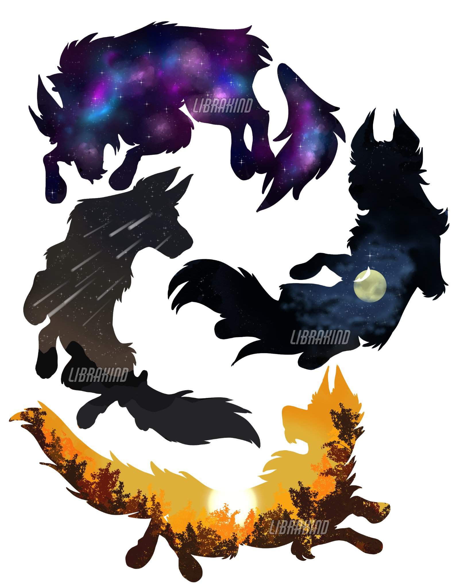 celestial canines | OCAmino Amino 