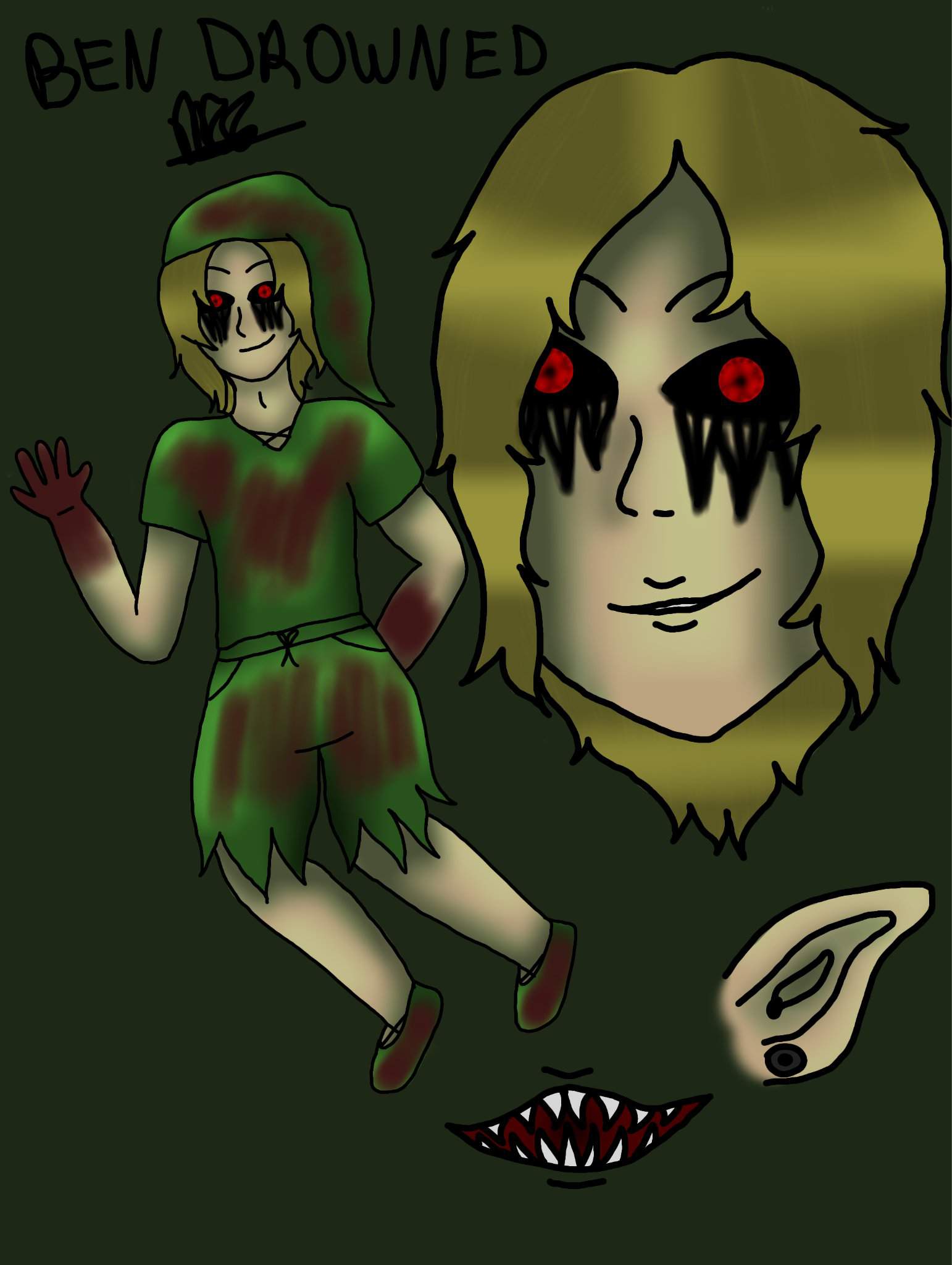 Head Canon: BEN DROWNED | Wiki | ├Creepypasta™┤ Amino