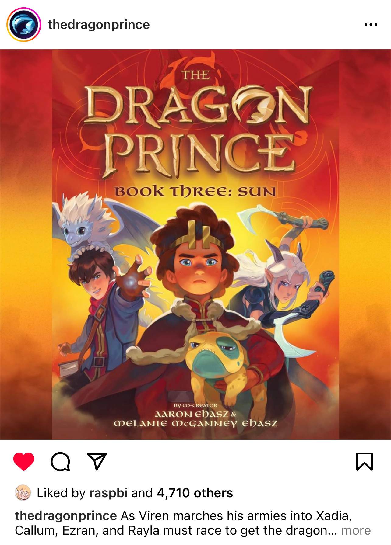 The Dragon Prince Book 3 The Sun The Dragon Prince Amino Amino