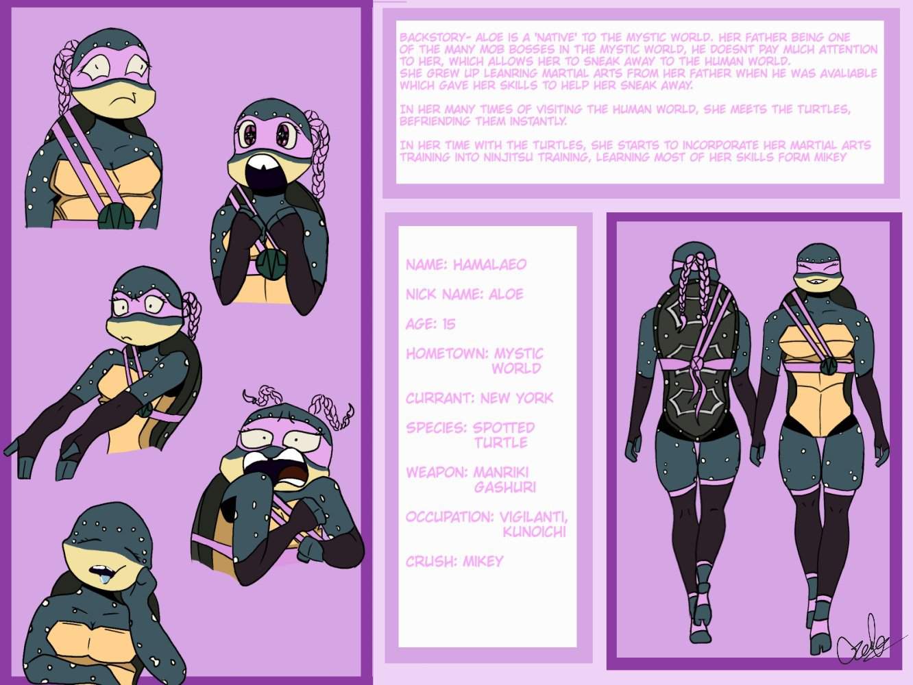 My ROTTMNT Oc | TMNT Roleplay Group Amino