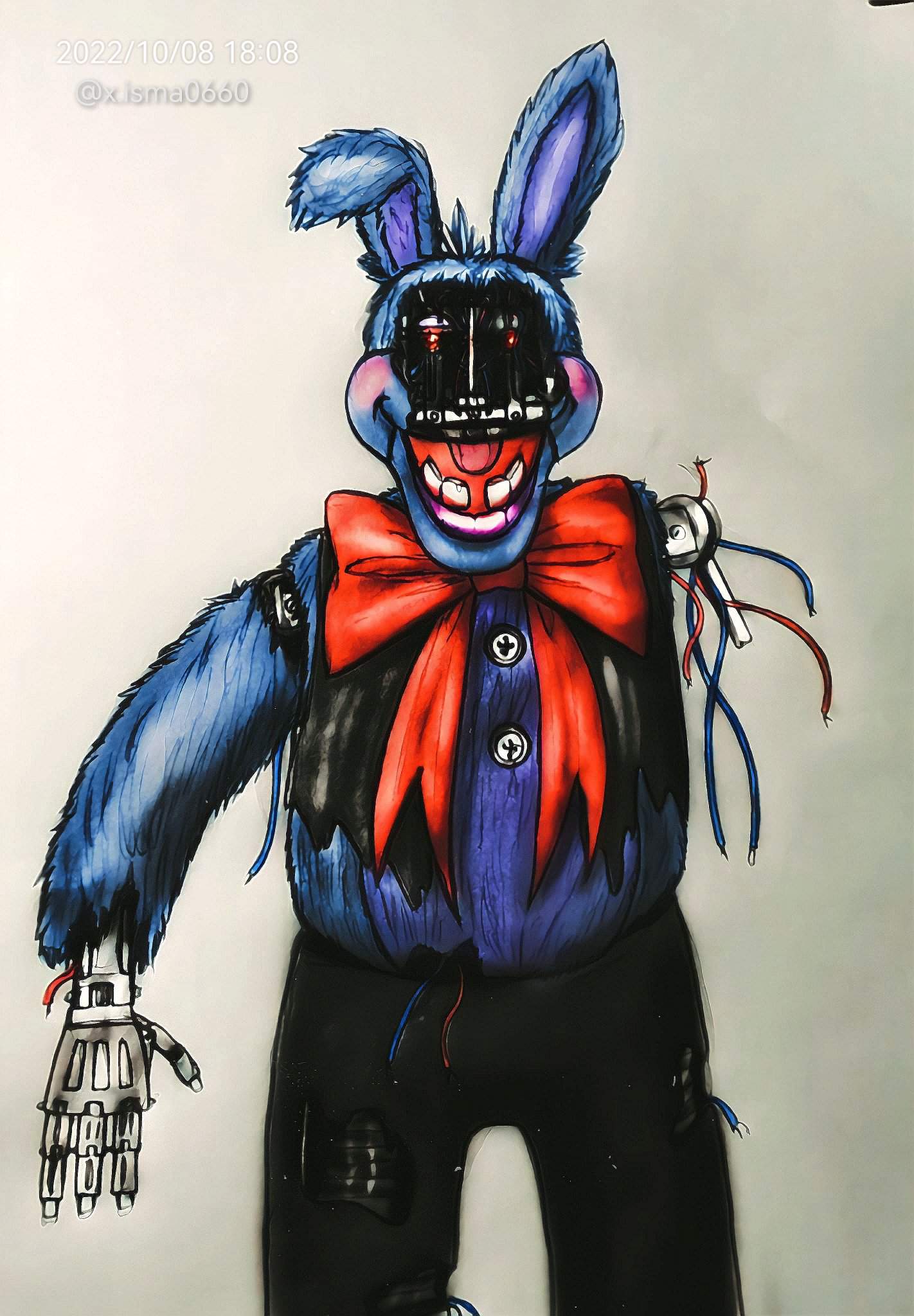 Dibujo De Withered Bonnie Versión Realista Fnaf Amino Español Amino 8278