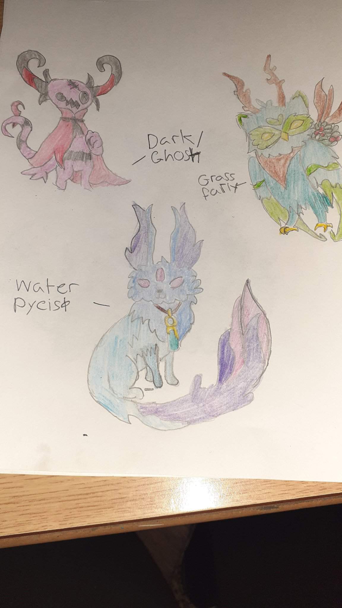 My Fakemon Pokedex Part 2 Fakemon Amino