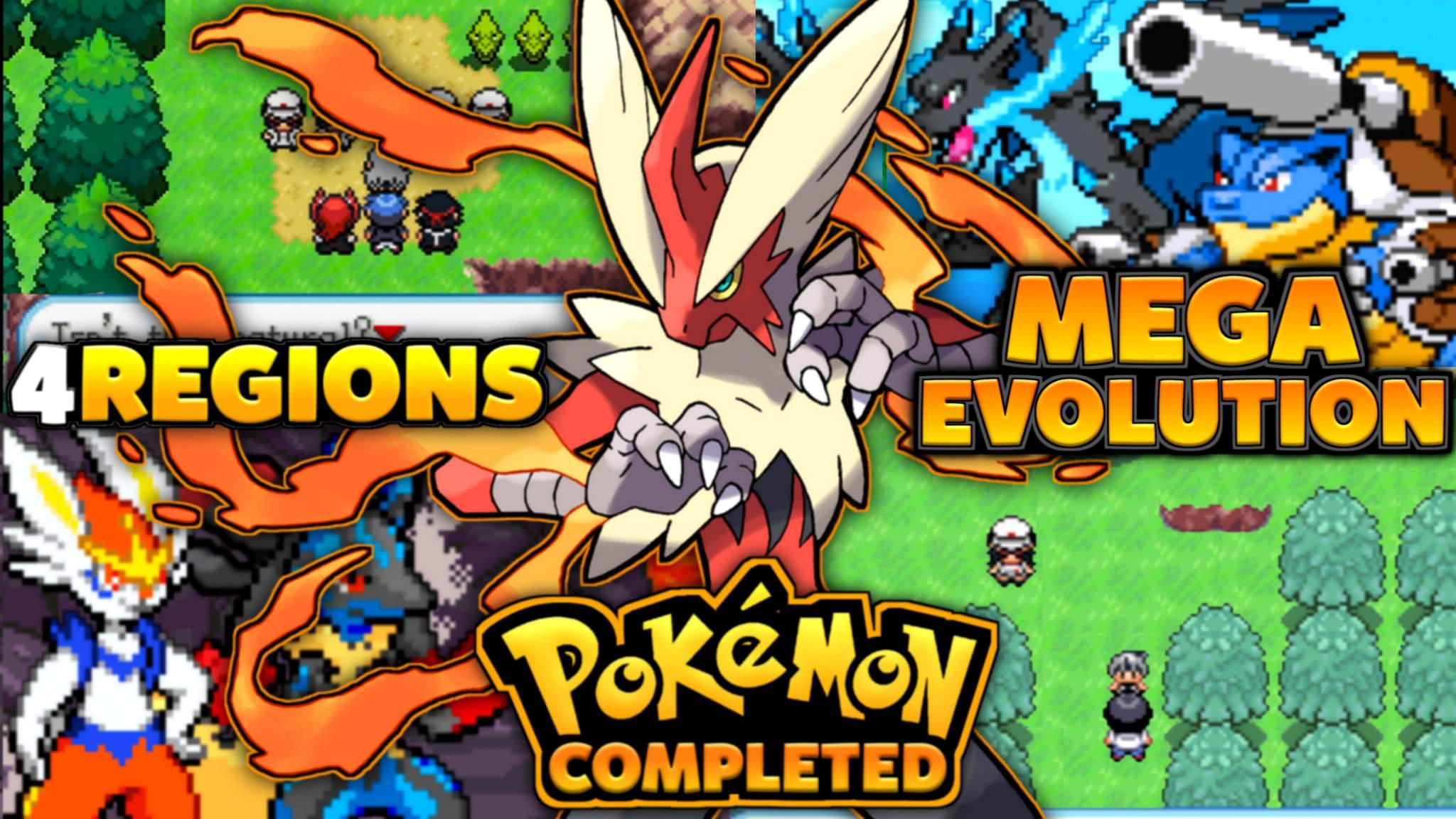 [NEW UPDATE] Completed Pokemon GBA ROM Hack 2022 With Mega Evolution, 4