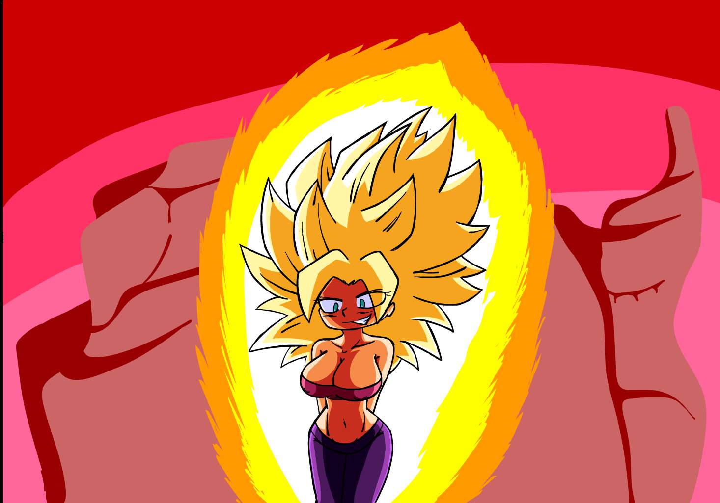 Un Dibujo De La Guerra Del Universo Sex Caulifla Dragon Ball EspaÑol Amino 4362