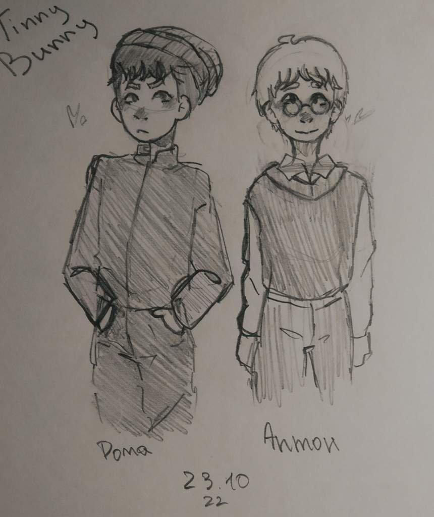 Сᴋᴇᴛч Рᴏʍᴋи и Анᴛᴏɯᴋи😗 ️ | Зайчик / TINY BUNNY [RUS] Amino