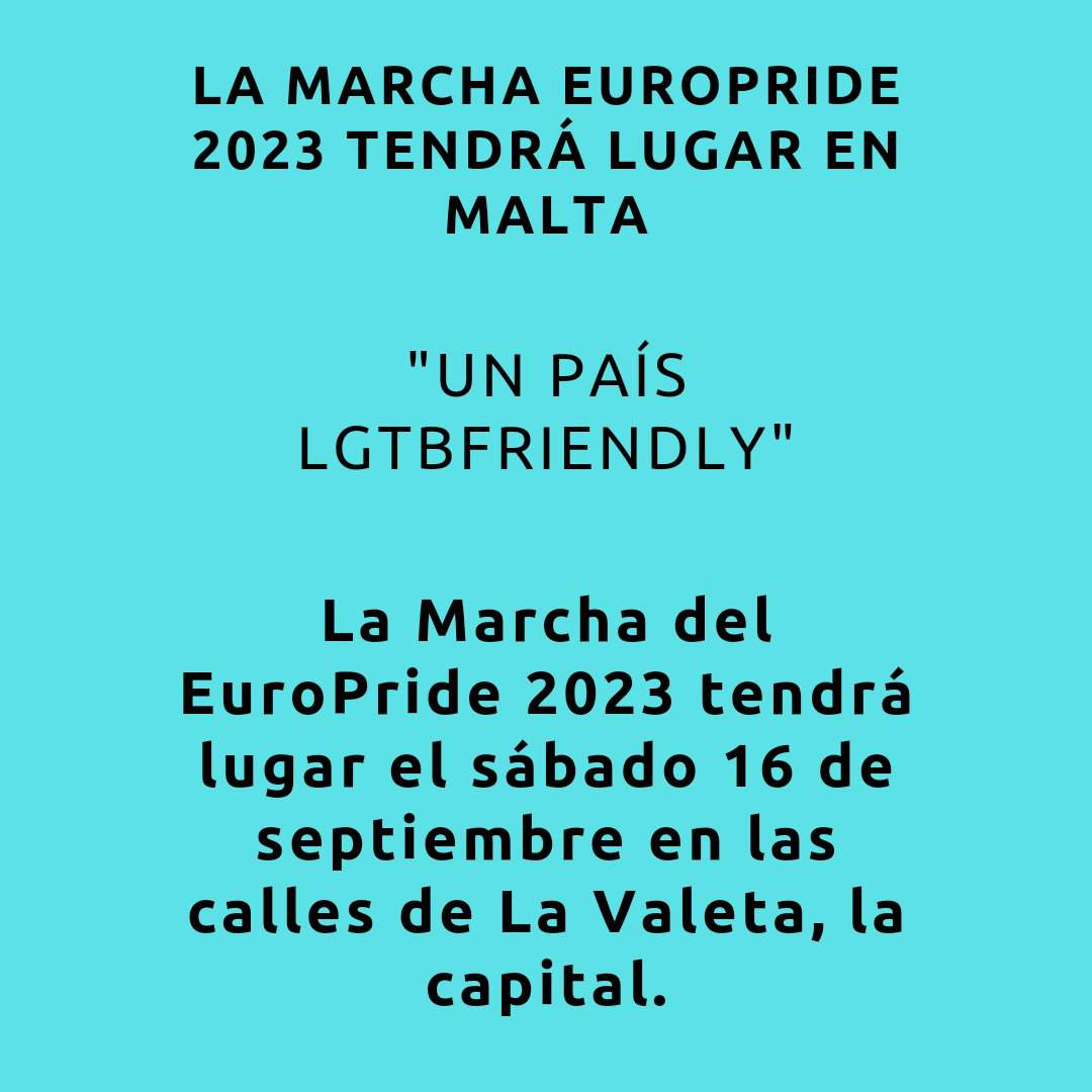 La Marcha Europride Tendr Lugar En Malta Lgbt Amino