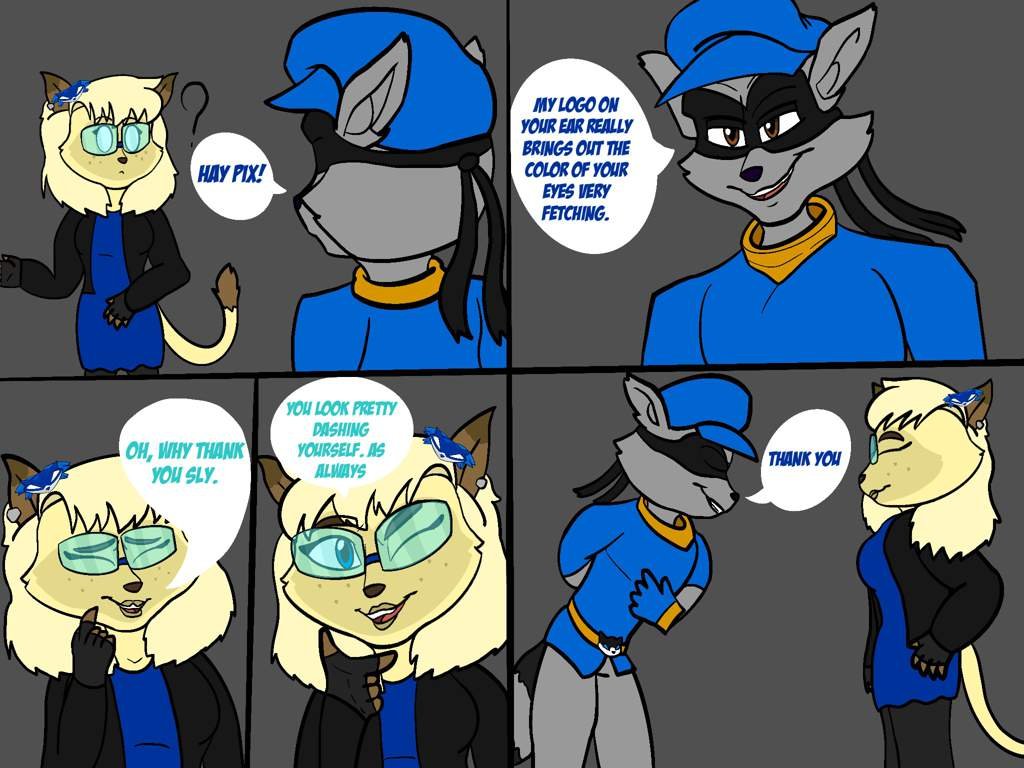 A sly comment Sly Cooper/Raccoon Amino