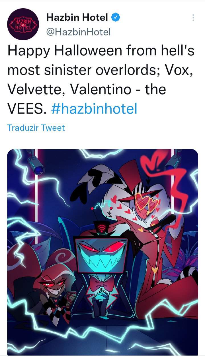 NotÍcias Redesign The Vees Hazbin Hotel Br • Amino