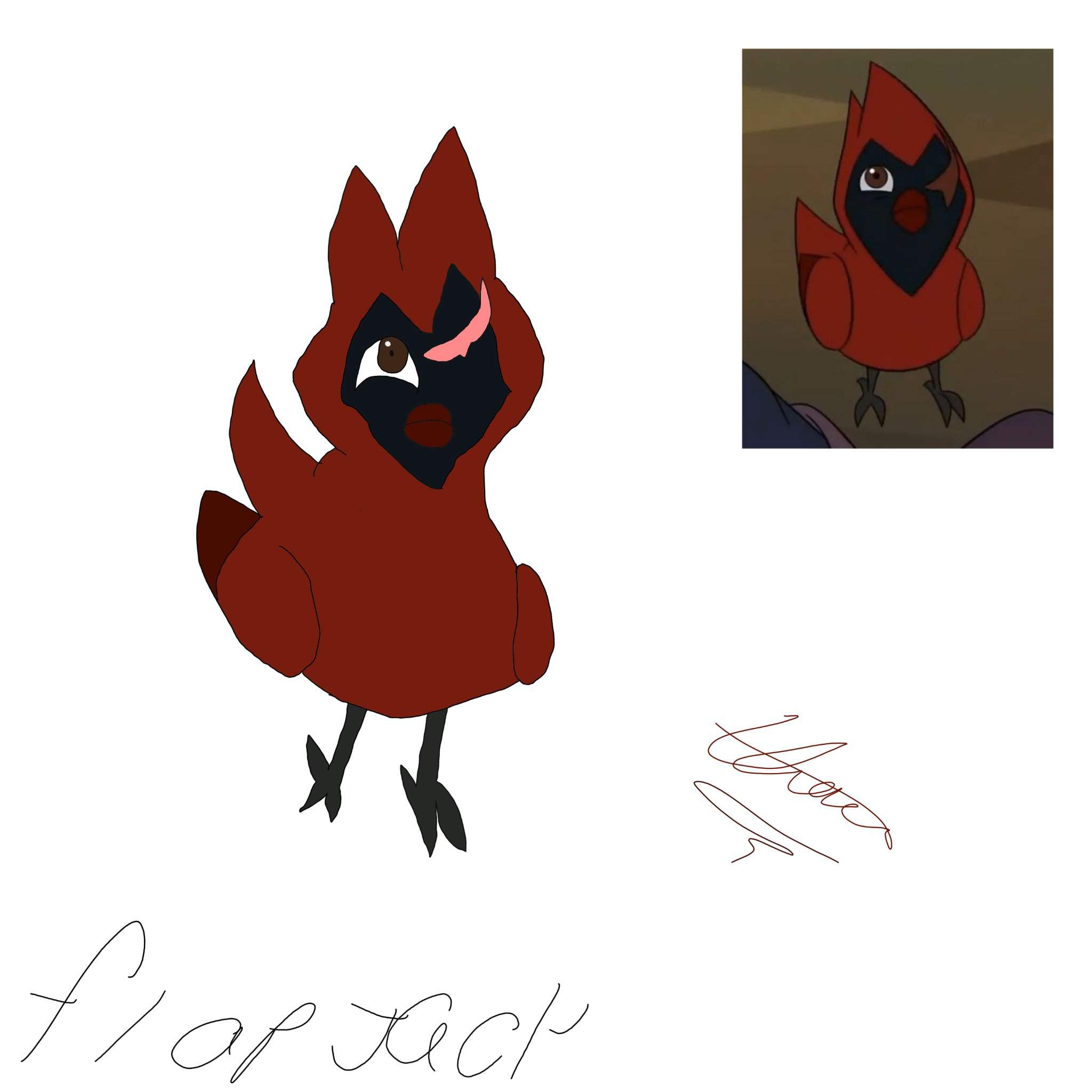 I Drew Flapjack The Cardinal Palisman The Owl House ENG Amino