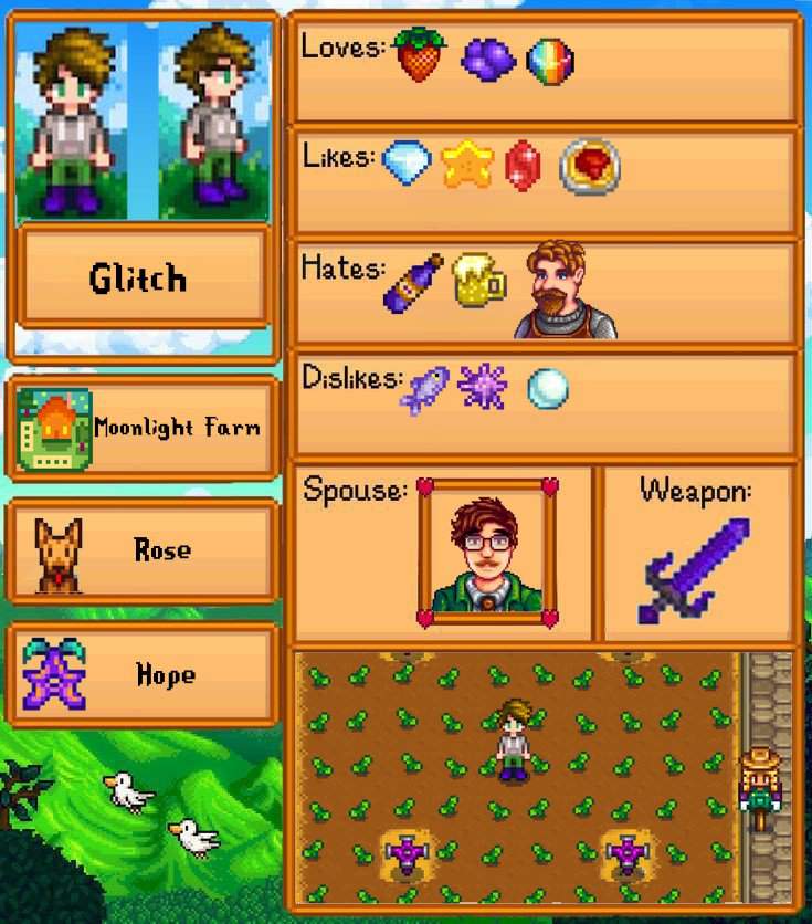 My Farmers Profile Stardew Valley Amino