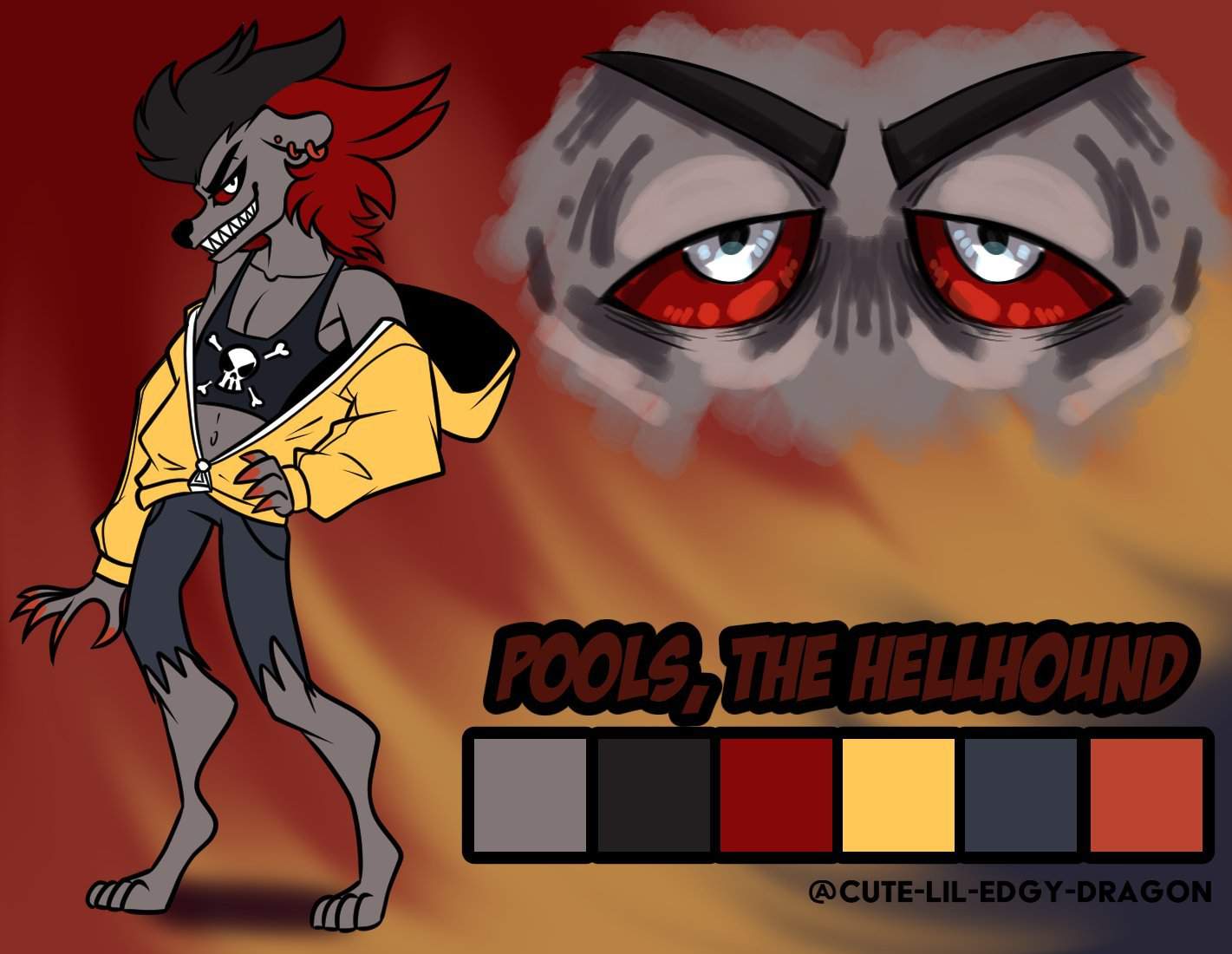 Custom Hellhound Hazbin Hotel Official Amino