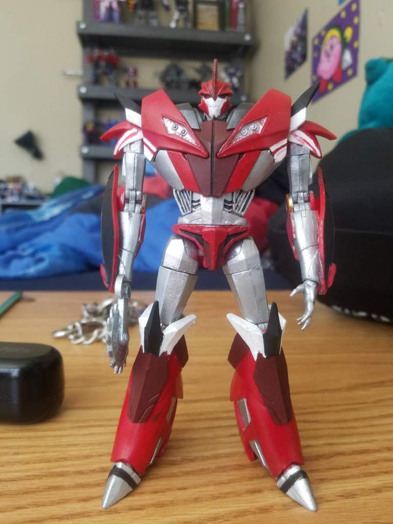 R.E.D Knockout Repaint Transformers Amino