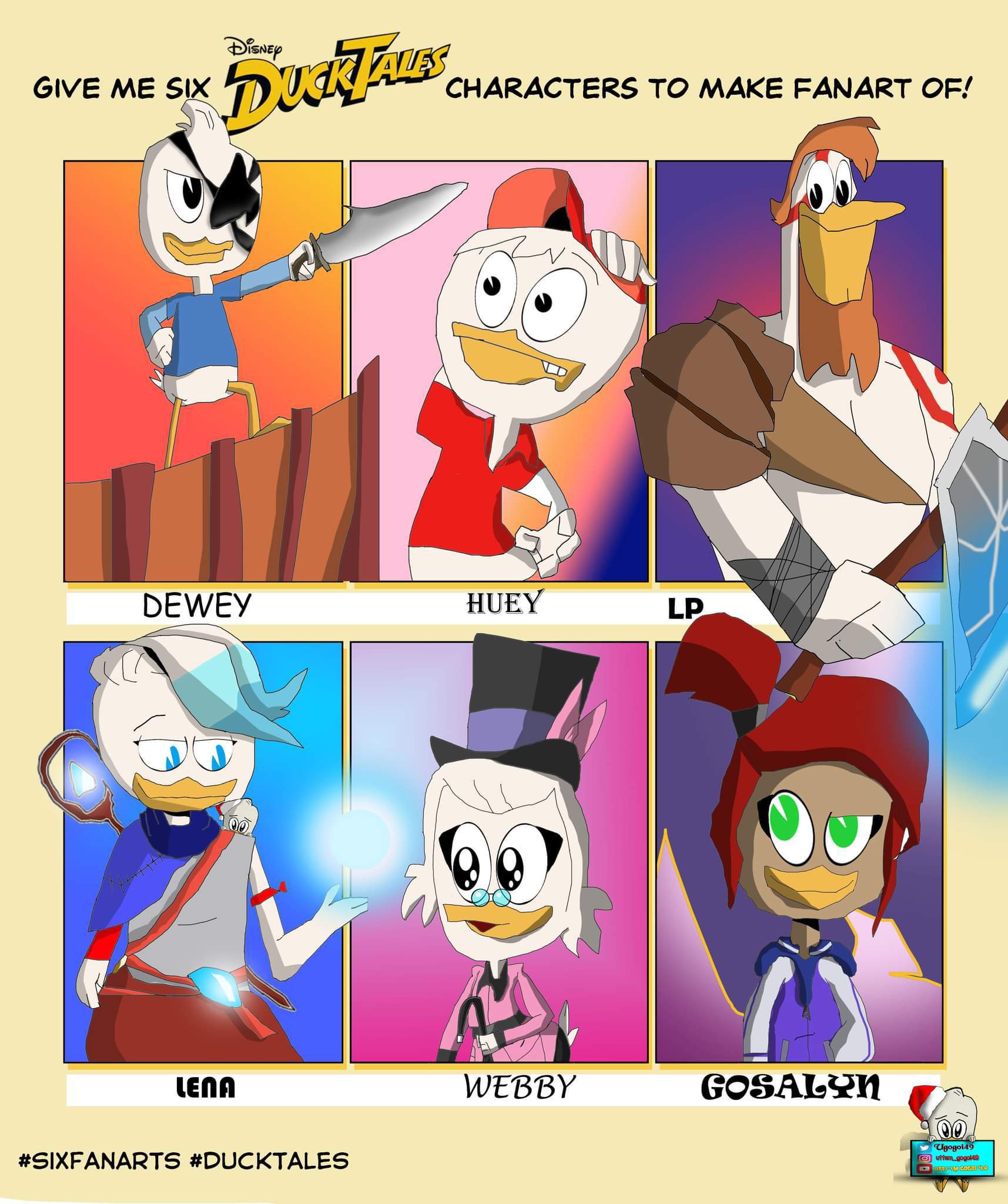 Ducktales Six Fan Art Duck Tales Amino