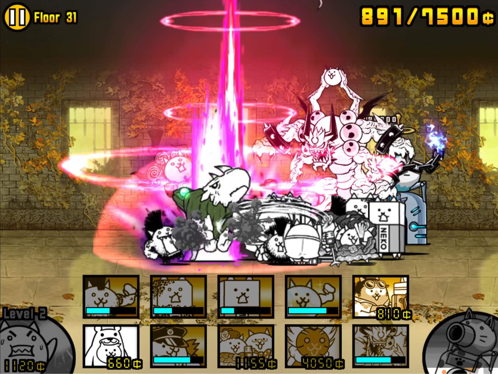 Infernal Tower Floor 31 40 The Battle Cats Amino