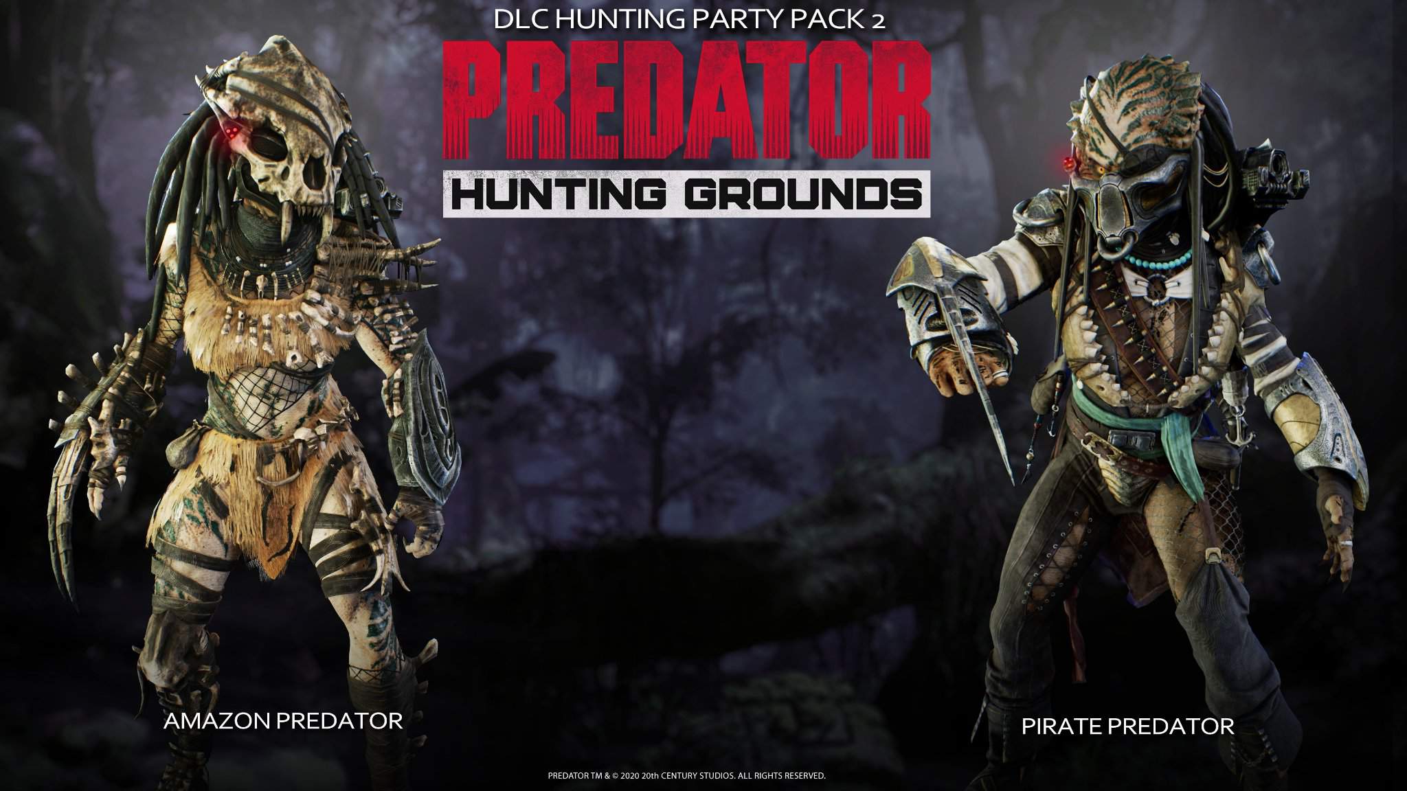 New Dlc Predators Coming To Hunting Grounds Alien Versus Predator Universe Amino