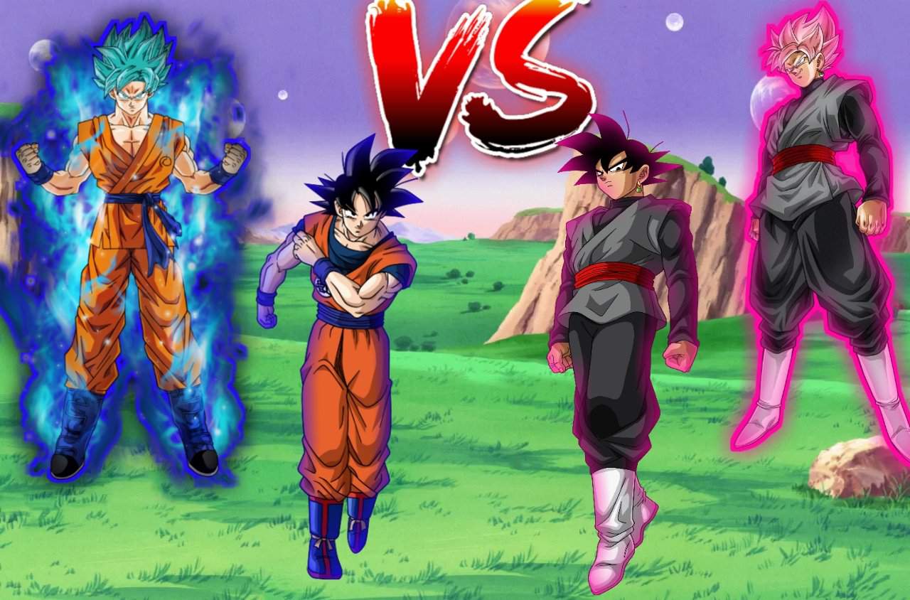 Goku Vs Goku Black Dragon Ball EspaÑol Amino