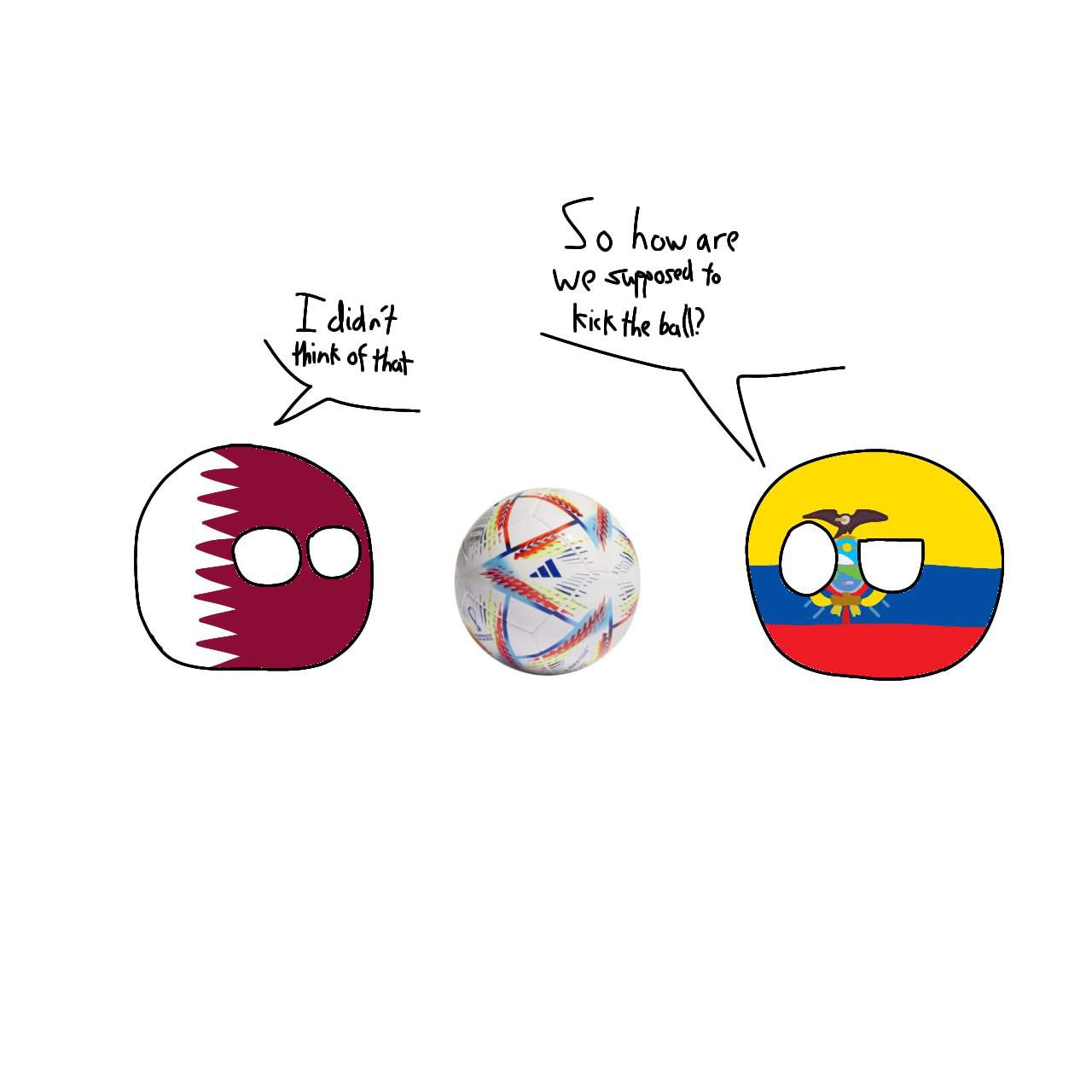 World Cup first match Worlds of countryballs Amino