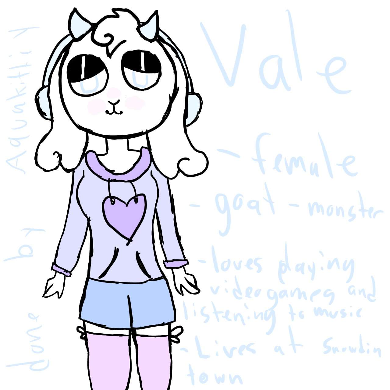 Vale (my Undertale Oc) | Undertale Amino